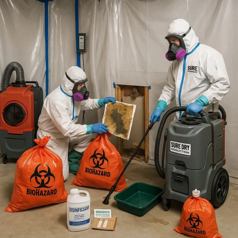Contaminated Water Handling Protocols process in Gales Ferry, CT