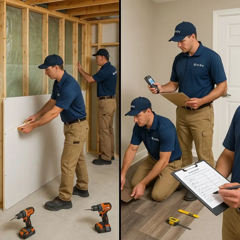 Repairs and Reconstruction process in Gales Ferry, CT